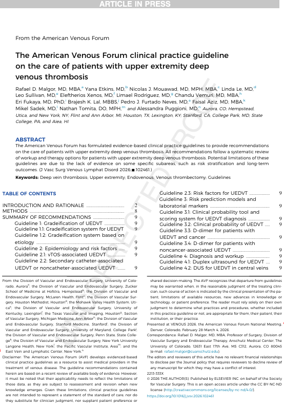 医学上ipc是什么米国静脉论坛上肢深静脉血栓临床指南与深度解析_https://www.jmylbn.com_新闻资讯_第11张
