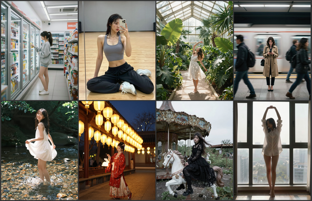 Z-Image生成的高清图片示例