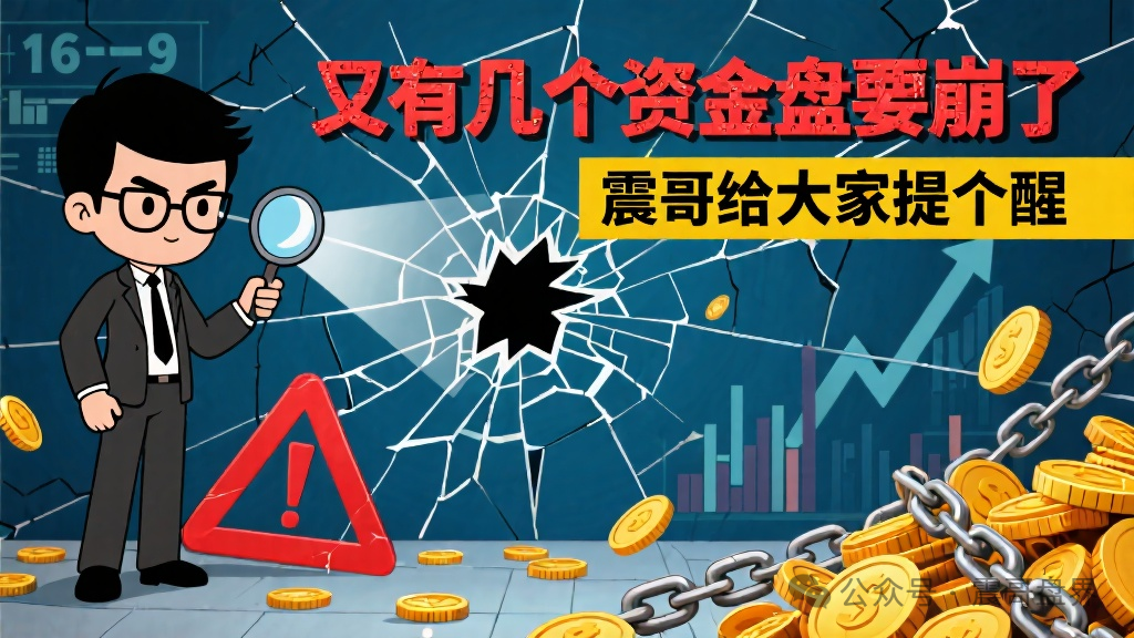 又有几个资金盘要崩了，震哥给大家提个醒