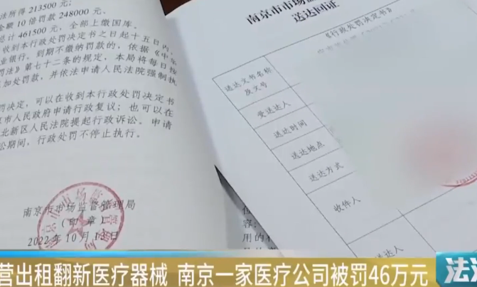 器械有点旧怎么翻新无证经营出租翻新医疗器械？这家医美公司被罚46万元！_https://www.jmylbn.com_新闻资讯_第2张