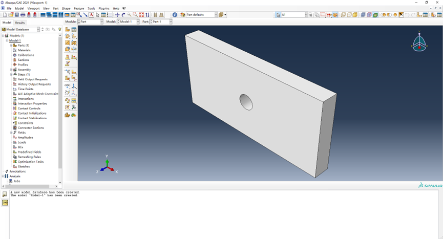 Abaqus的Python批量随机几何建模入门的图5