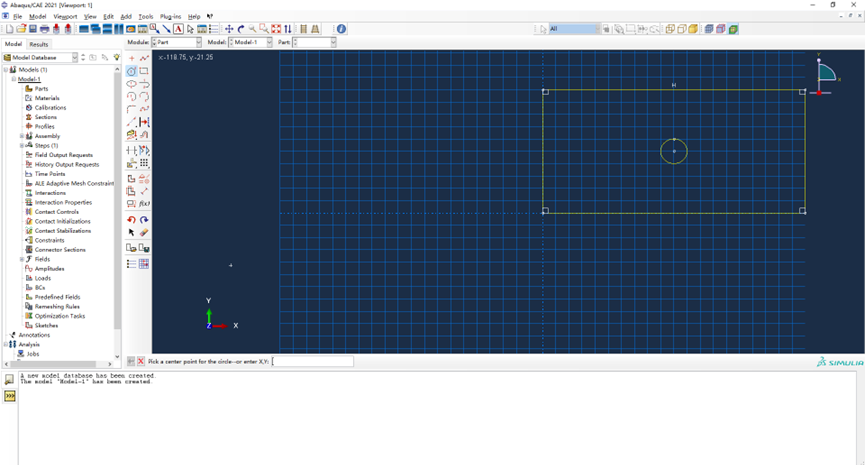 Abaqus的Python批量随机几何建模入门的图3