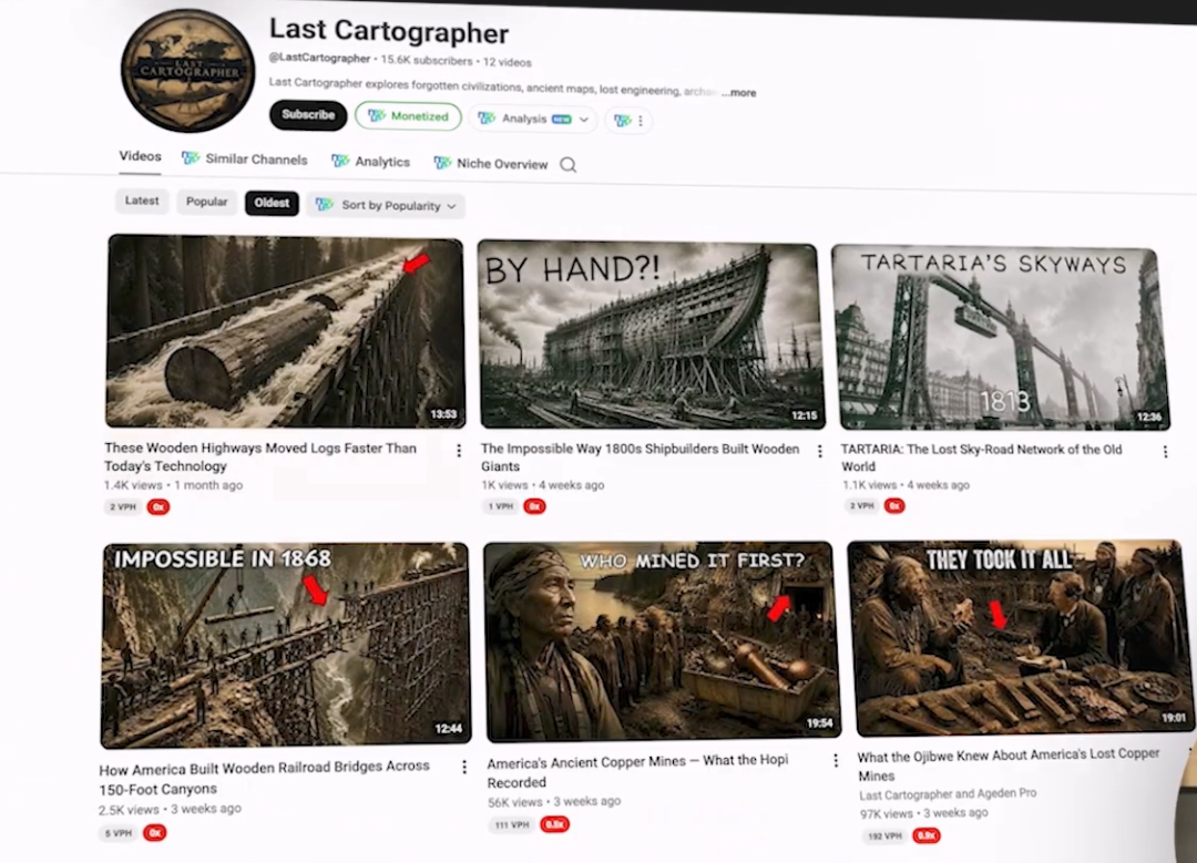 YouTube不露脸AI频道月入2。3万美元 长视频制作与爆款选题策略