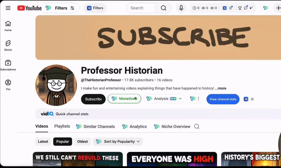 YouTube不露脸频道月入4万美金：12个蓝海案例深度解析