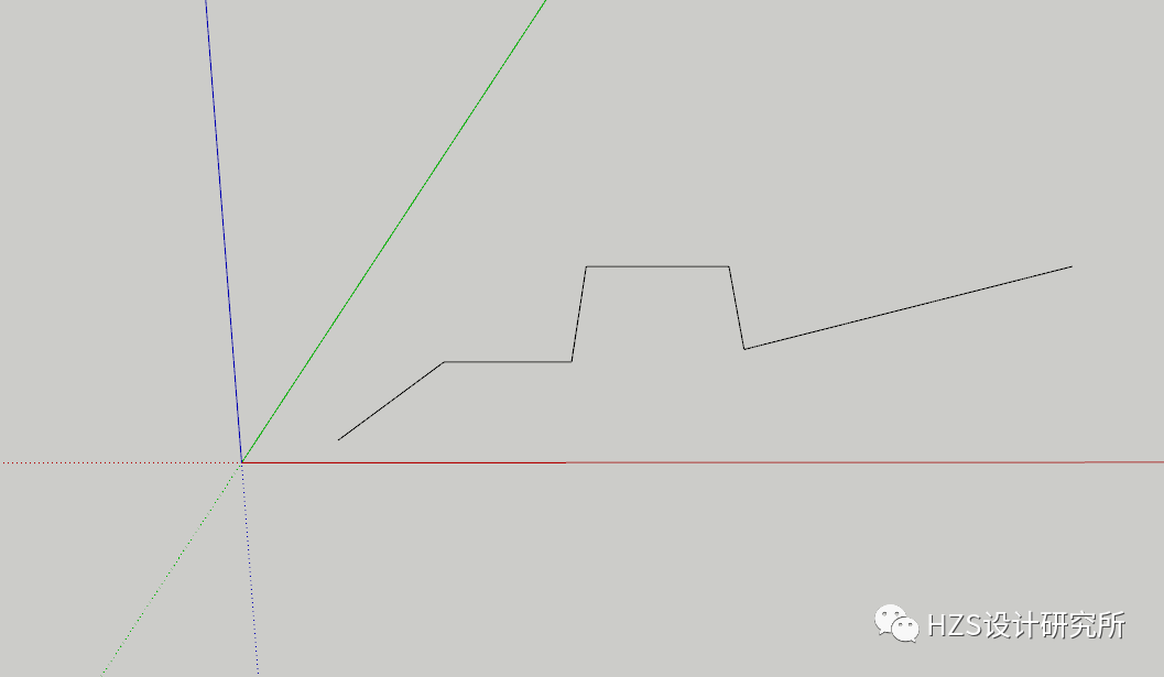 图片[14]-【SketchUp教程】SketchUp 学习第8节：直线工具 - 由甫网-由甫网