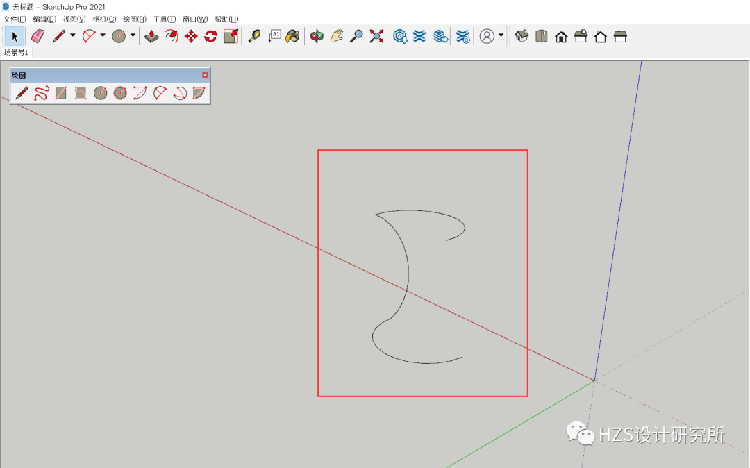 图片[13]-【SketchUp教程】SketchUp 学习第11节：圆弧工具 - 由甫网-由甫网