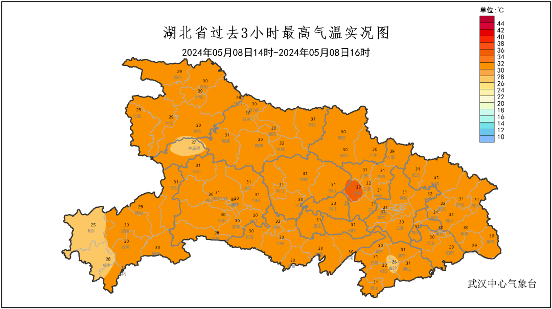 2024年05月09日 荆门天气