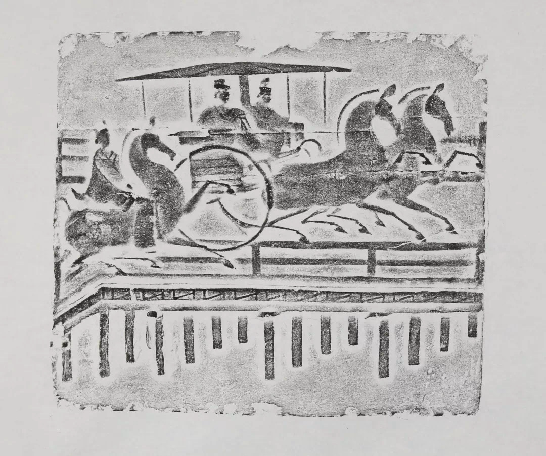 车马过桥画像砖:桥上行车马,画中藏历史