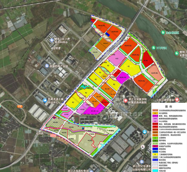 上虞区最新规划图图片