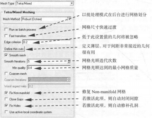 CFD 全局体网格参数的图3