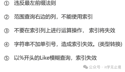 索引失效关键字_索引失效的几种情况_索引失效排查