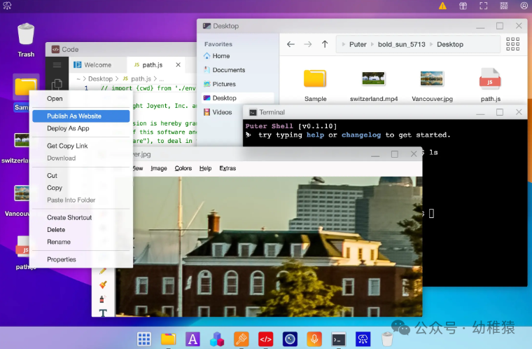 图片[3] - 一个浏览器就能拥有一个完整操作系统 - 易航博客