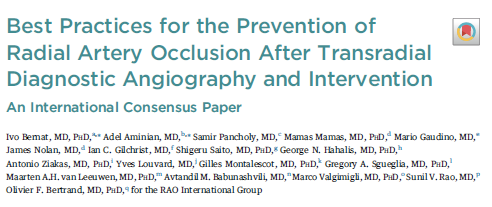 桡动脉鞘怎么读桡动脉闭塞如何预防？看看共识怎么说_https://www.jmylbn.com_新闻资讯_第2张