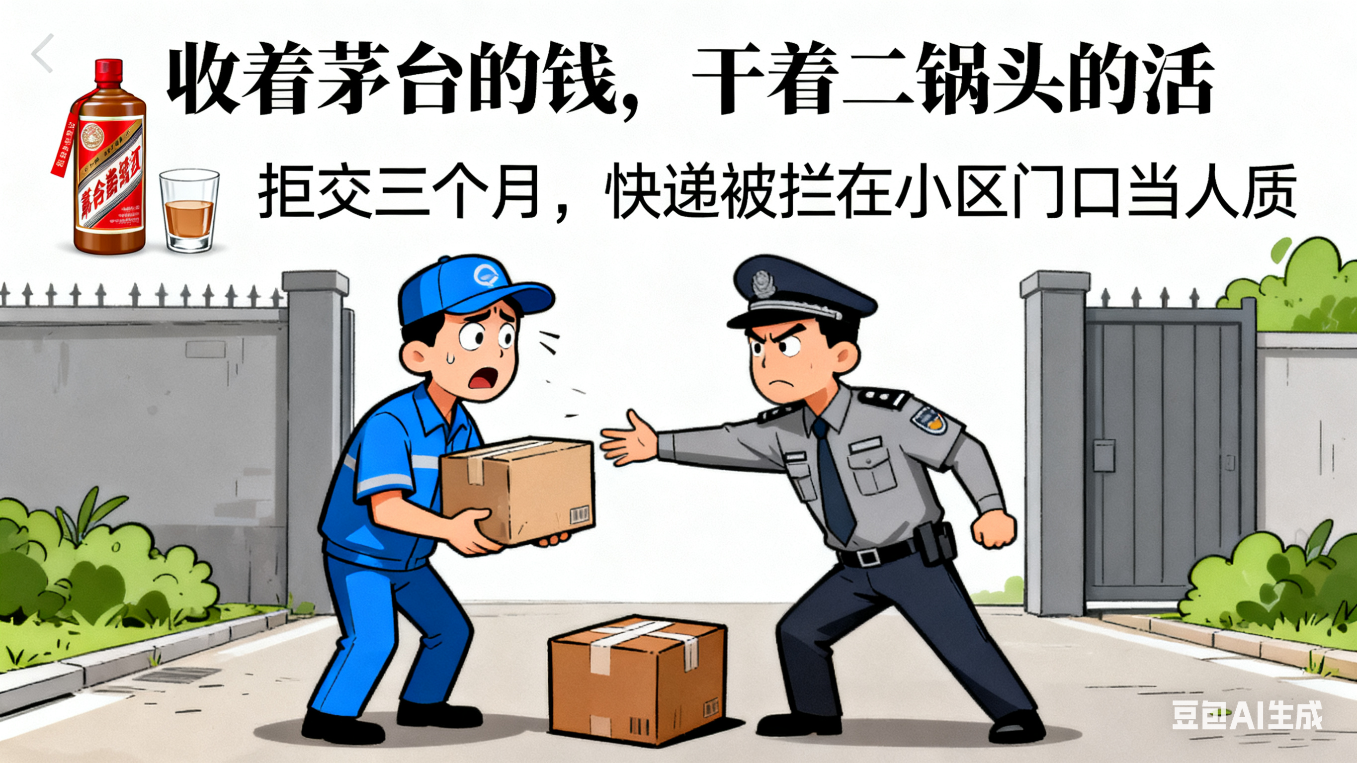 交物业费和不交物业费的都沉默了