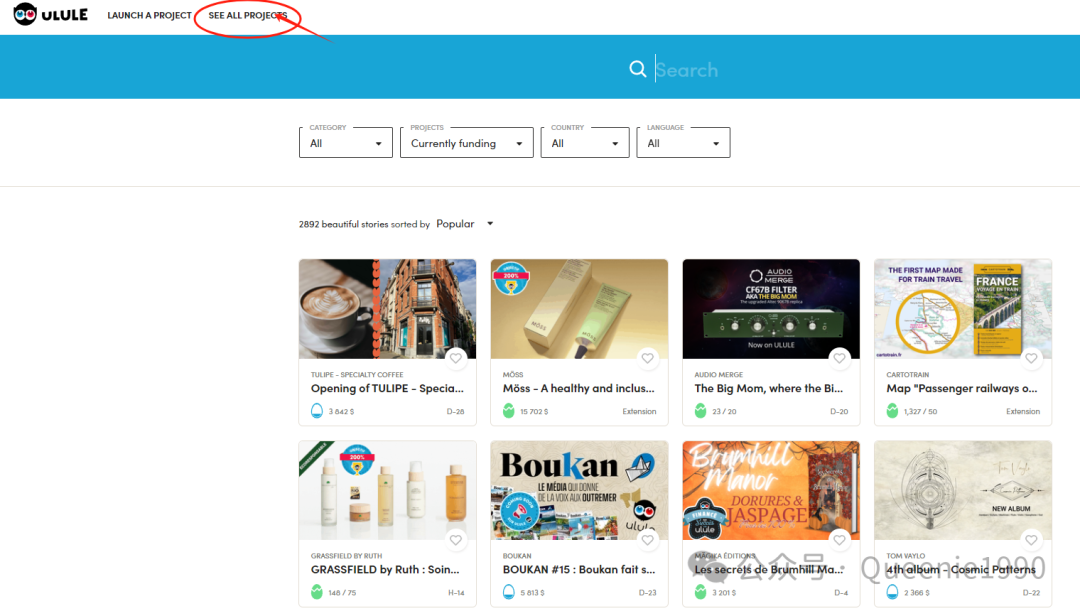 即能找创业项目又能开发国外客户的几个网站。