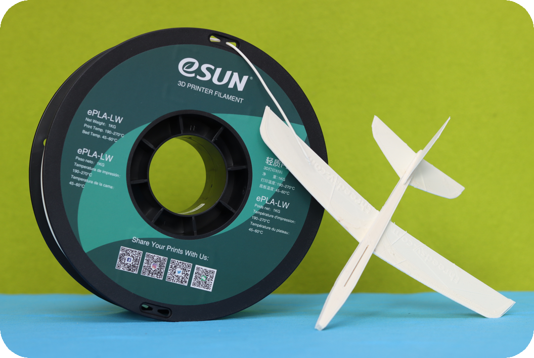 ePLA-LW & its example of applications in the field of aeromodelling