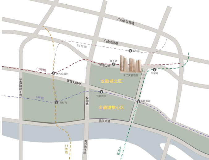 广州金融城新盘珠江天郦年底入市，吹风价10w+/平。
