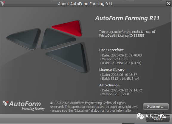 AutoForm Forming R11.0.0.6已经发布的图1