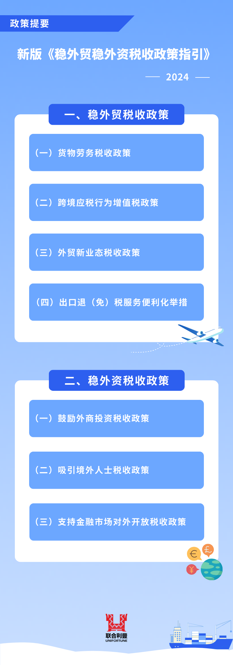 政策 | 新版《穩(wěn)外貿(mào)穩(wěn)外資稅收政策指引》發(fā)布