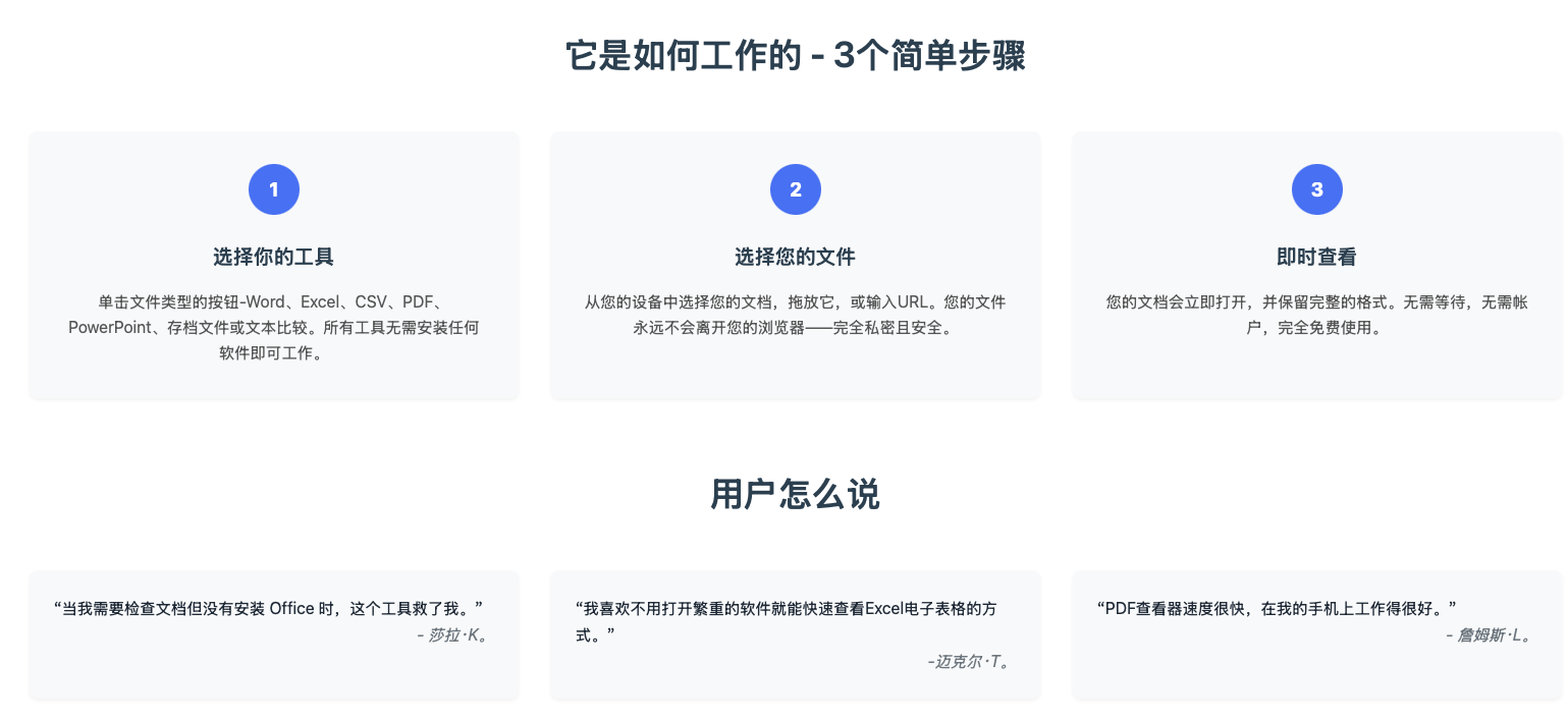 在线Office查看器：告别“打不开”的尴尬插图1
