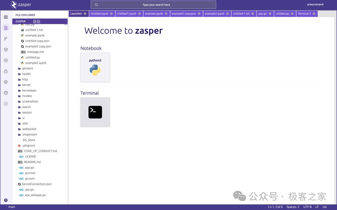 图片[4] - Zasper 一款低内存占用 速度极快的高性能IDE - 易航博客