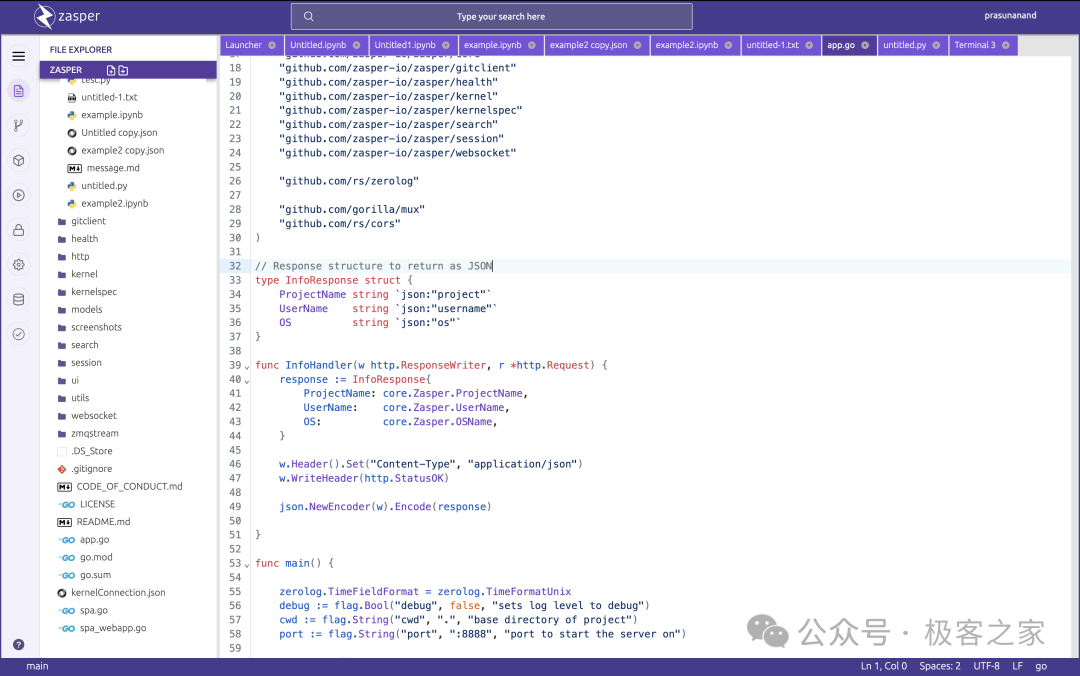 图片[2] - Zasper 一款低内存占用 速度极快的高性能IDE - 易航博客