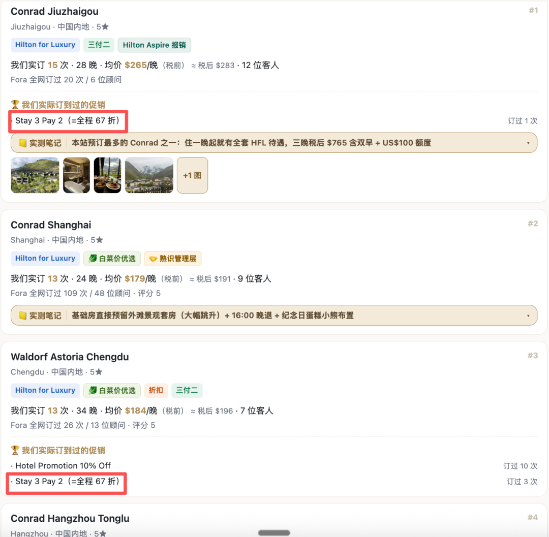 Hilton 2026 Q4促销：每次入住最高3000积分，叠加HFL双倍积分更划算