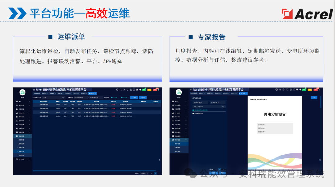港口船舶岸電綜合能效解決方案——AcrelEMS-PSP 打造智慧低碳港口