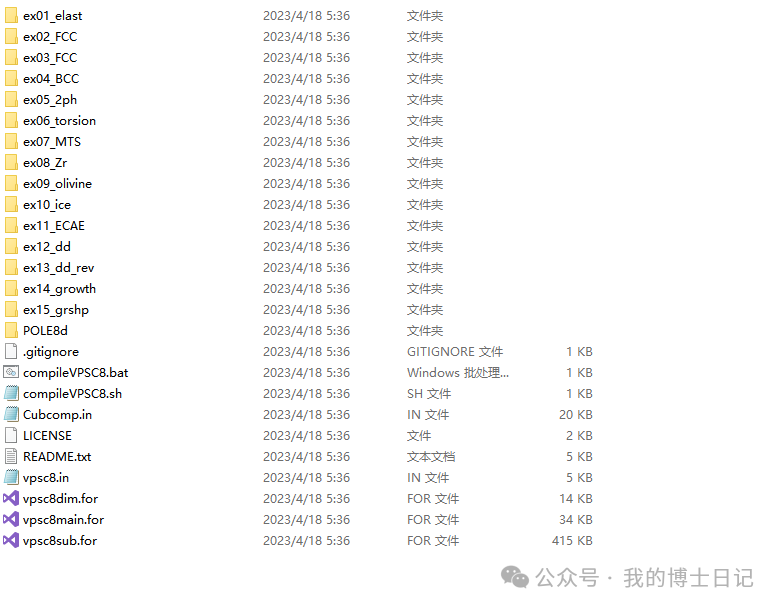 vpsc8.0内置绘制极图和反极图的软件POLE8d介绍的图4