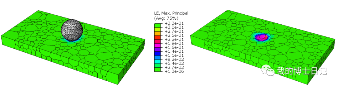 显式晶体塑性大变形模拟案例的图9