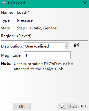 abaqus自定义载荷子程序------Dload使用的图3