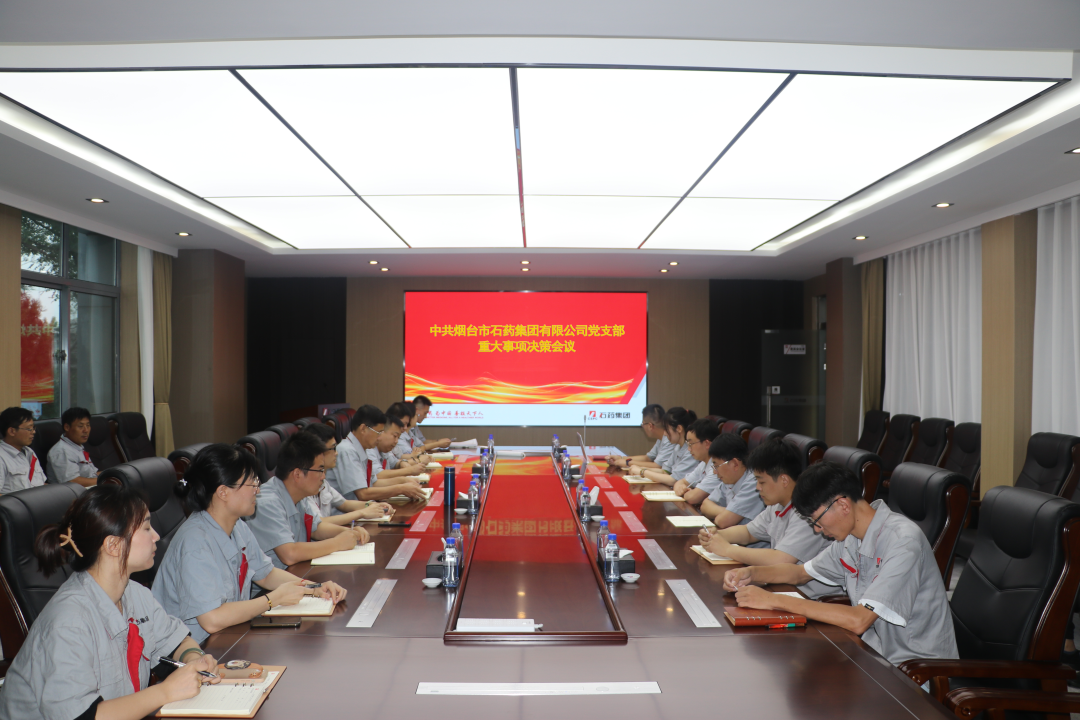 党员大会研究决策重大事项