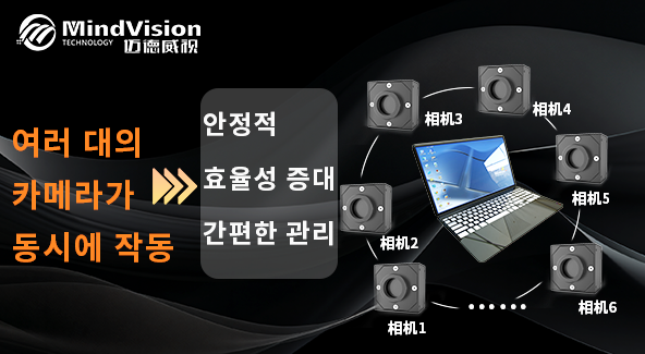 동시에 작동하는 다중 카메라