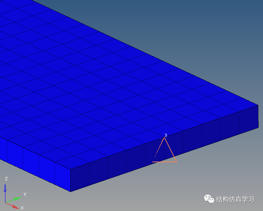 利用Hypermesh和OptiStruct对悬臂梁进行直接法瞬态分析的图6