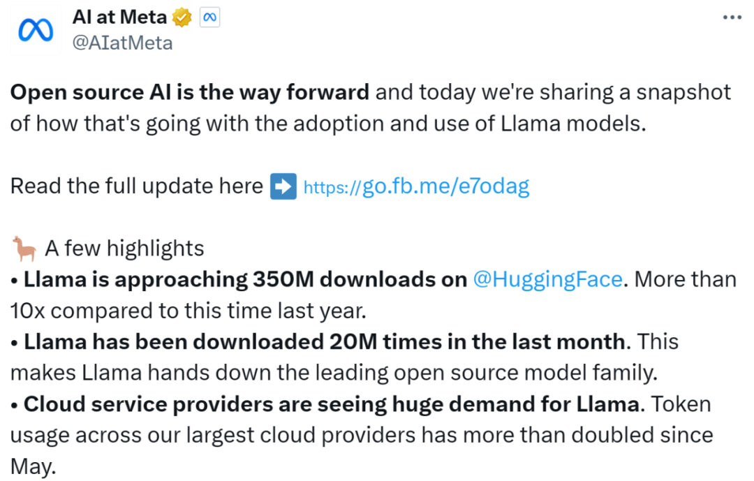 開源啟動！18個月Llama系列下載量近3.5億，黃仁勳：快到難以置信