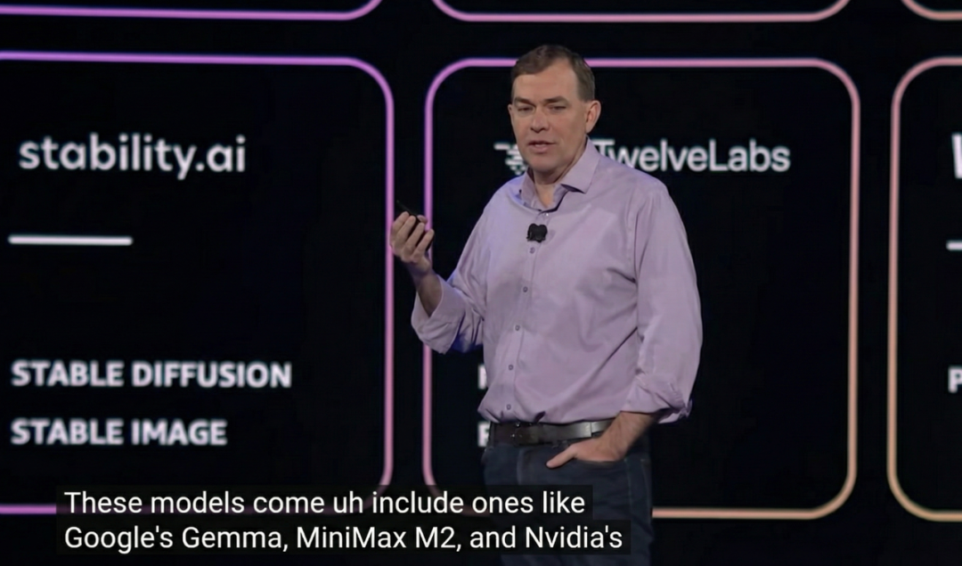 AWS re:Invent 2025大会上宣布MiniMax M2加入Amazon Bedrock