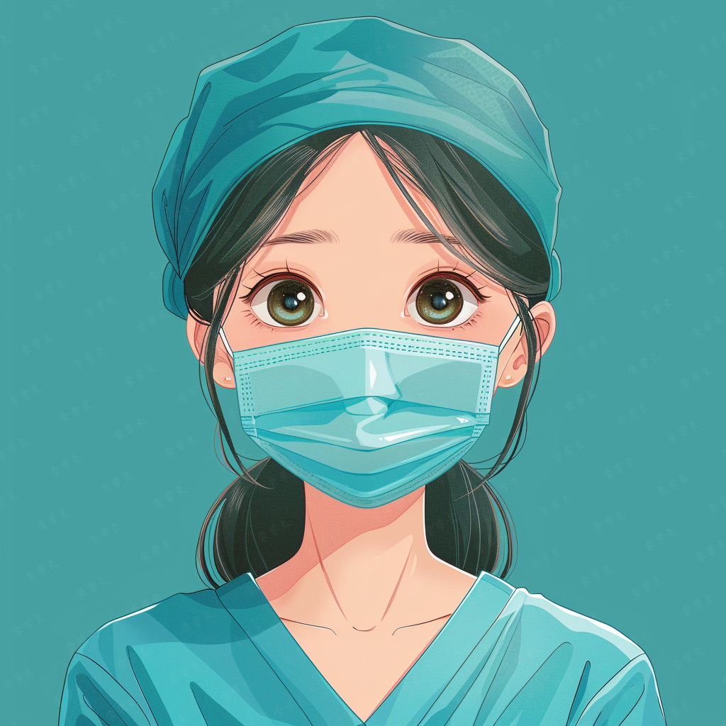 职业头像|护士——我们白衣天使的专属手绘卡通头像
