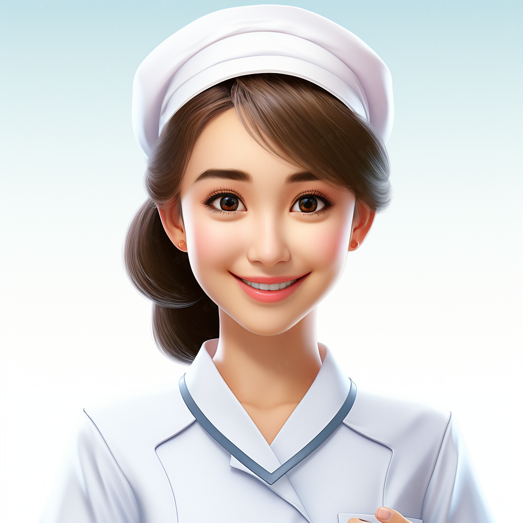 职业头像|护士——我们白衣天使的专属手绘卡通头像