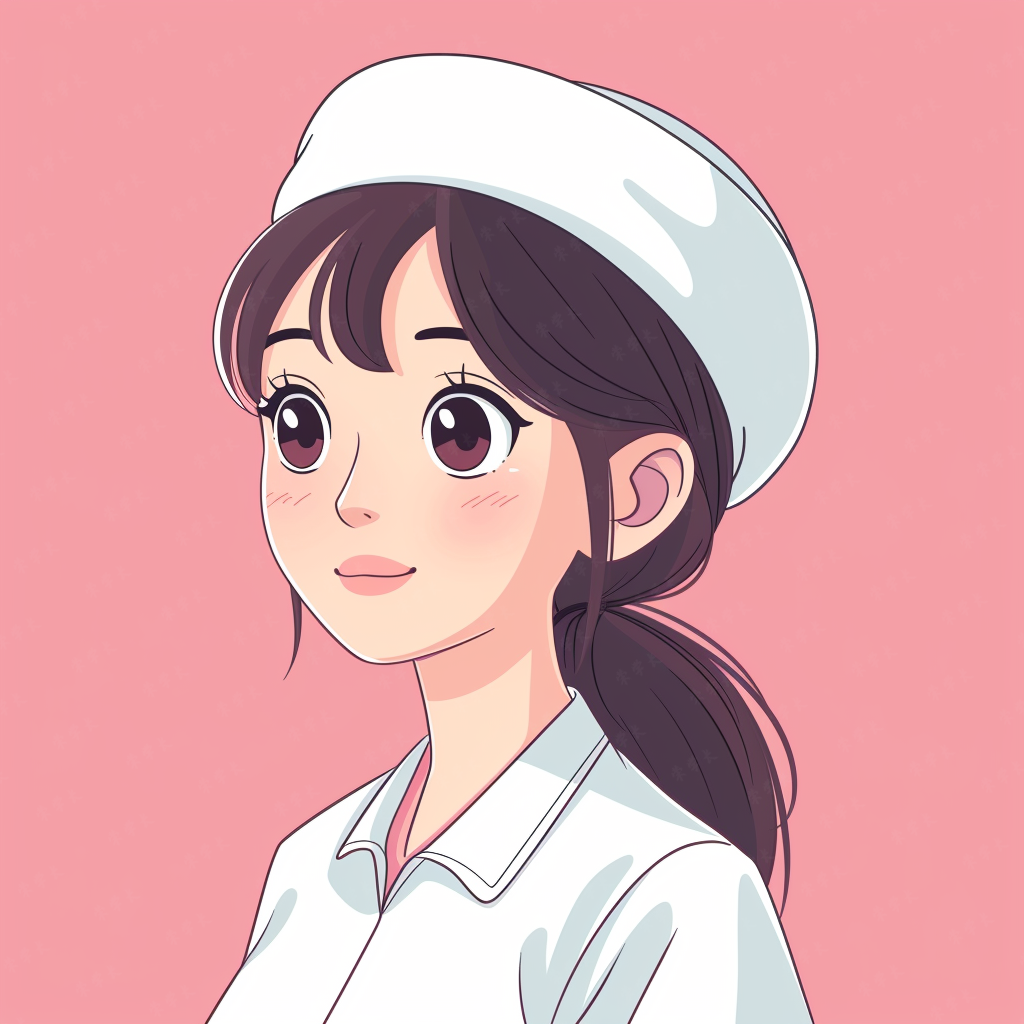 职业头像|护士——我们白衣天使的专属手绘卡通头像