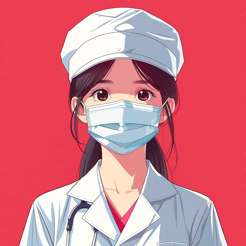 职业头像|护士——我们白衣天使的专属手绘卡通头像