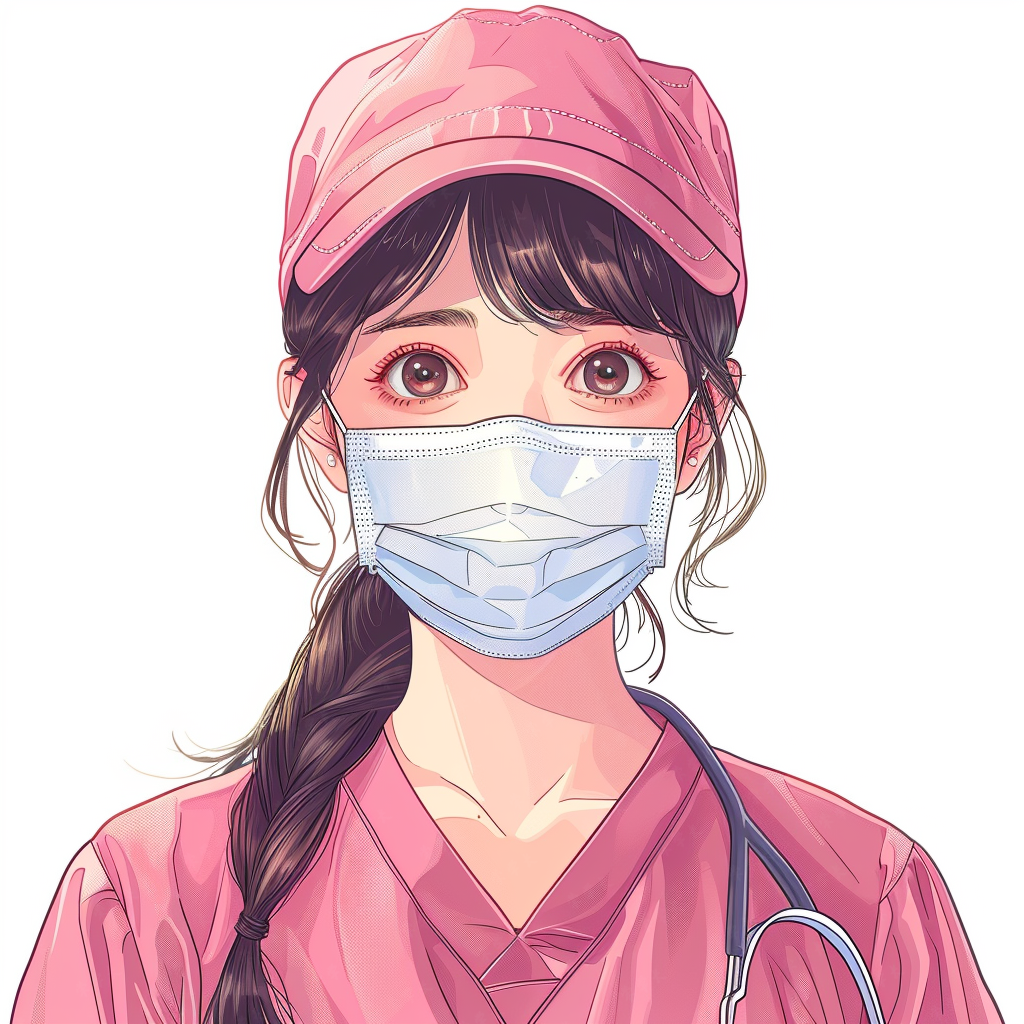 职业头像|护士——我们白衣天使的专属手绘卡通头像