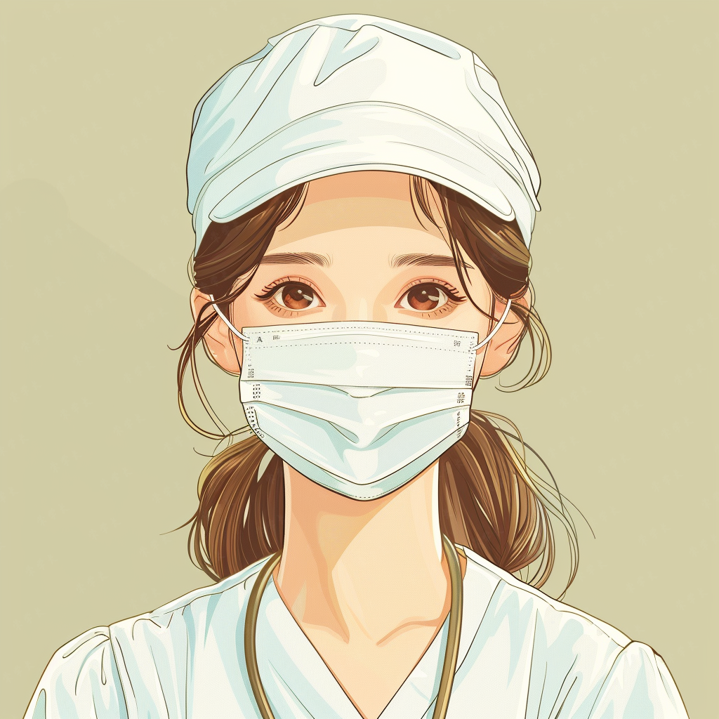 职业头像|护士——我们白衣天使的专属手绘卡通头像