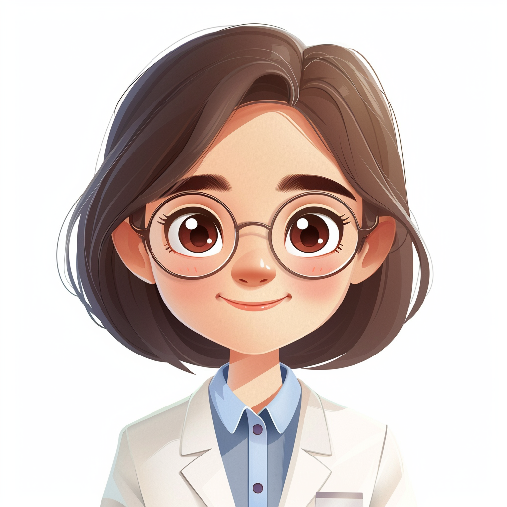 职业头像|救死扶伤的女医生办公专属卡通手绘头像