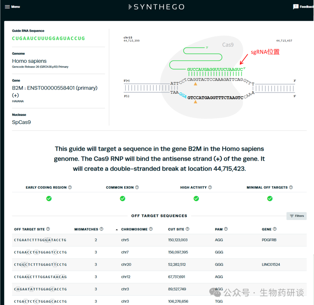 Recommended Guides和All Guides输出界面