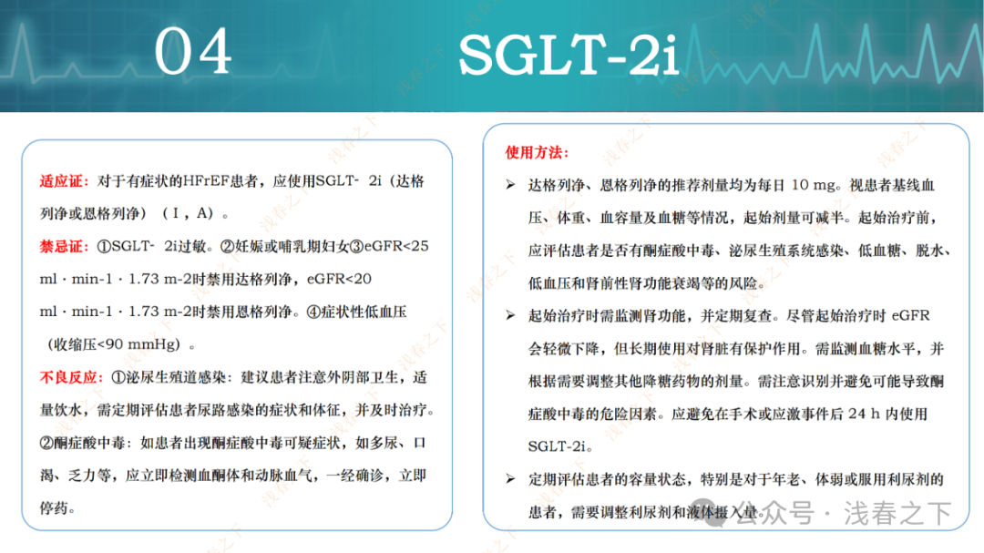 HFrEF心力衰竭【五朵金花】用药