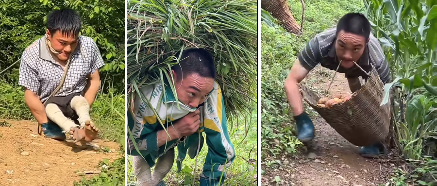 用双手奔跑的少年，他说：靠自己才是最大的底气-图片1