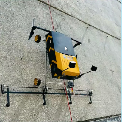 当探地雷达遇上爬壁机器人，城市更新检测进入