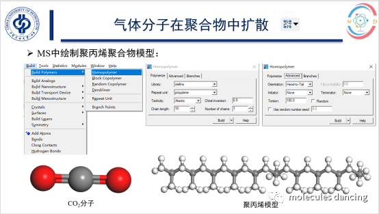 模型构建 Co2在聚丙烯中的扩散行为 全网搜