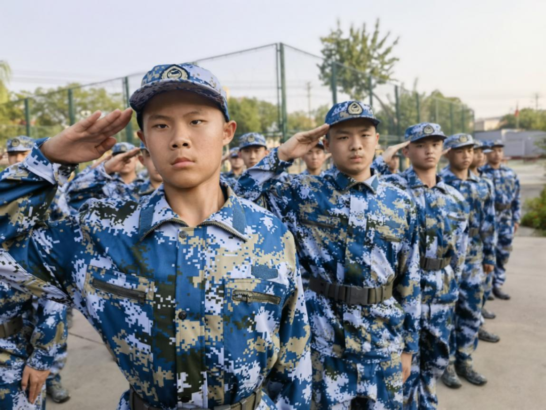 泛亚电竞官方入口-绿色迷彩，飒飒身影，是校园中最挺拔的仔(图8)