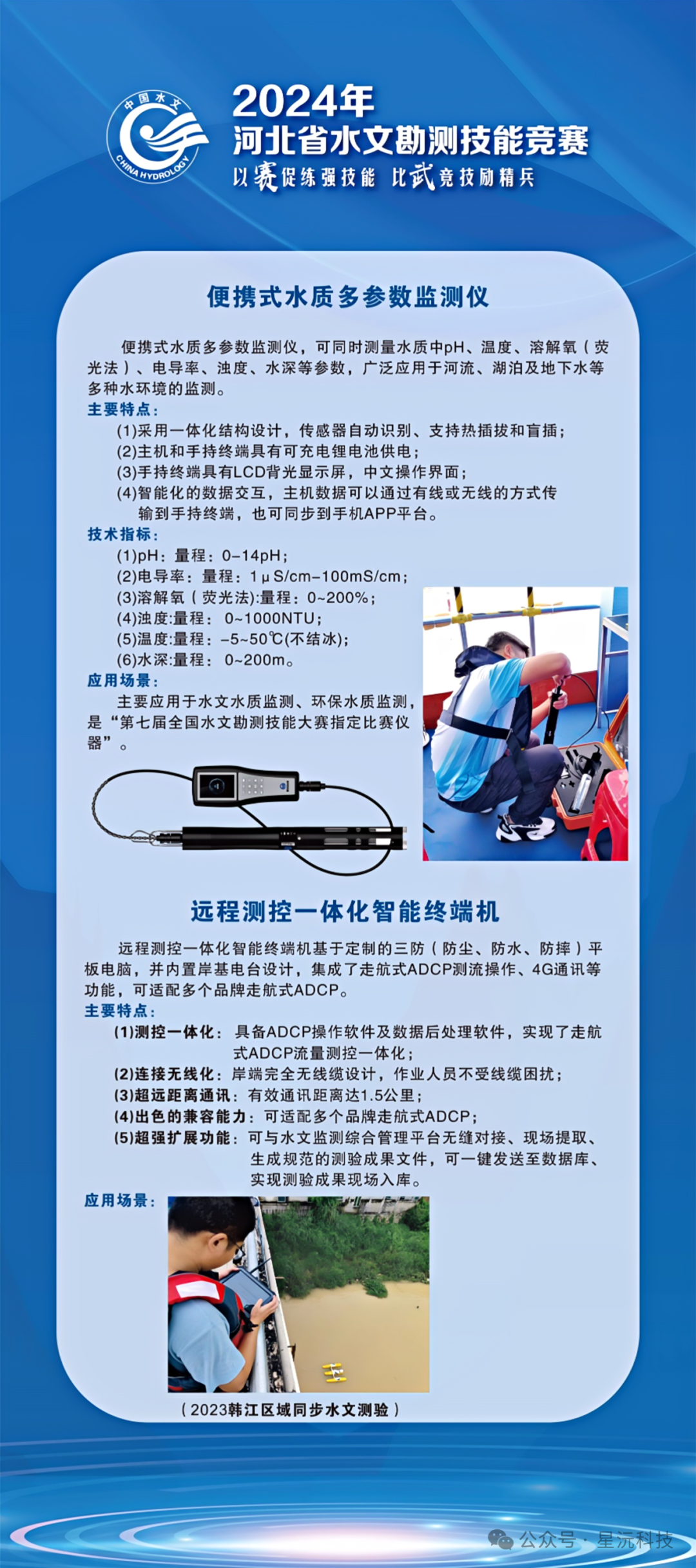 2024年河北省水文勘测技能竞赛中的“新仪器设备